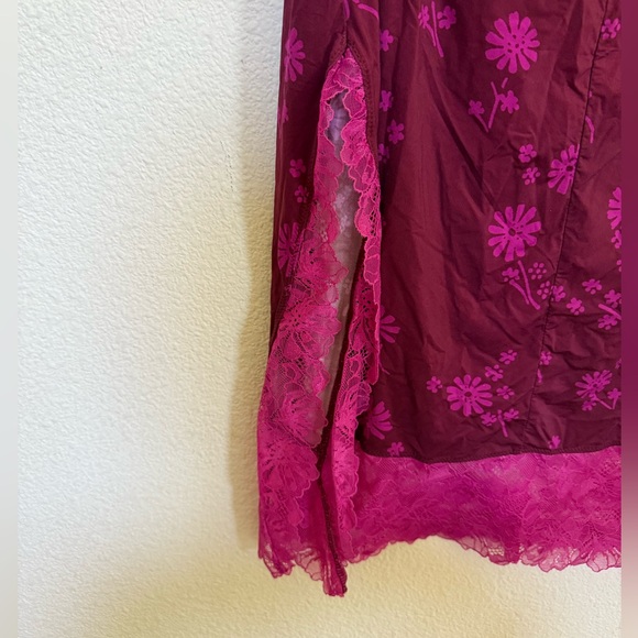 Free People Intimately Floral and Lace Slip - Picture 3 of 7